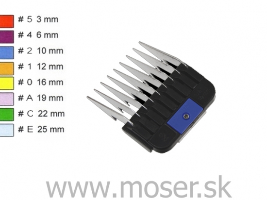 Moser 1247-7820 10mm nádstavec s kovovými zubami